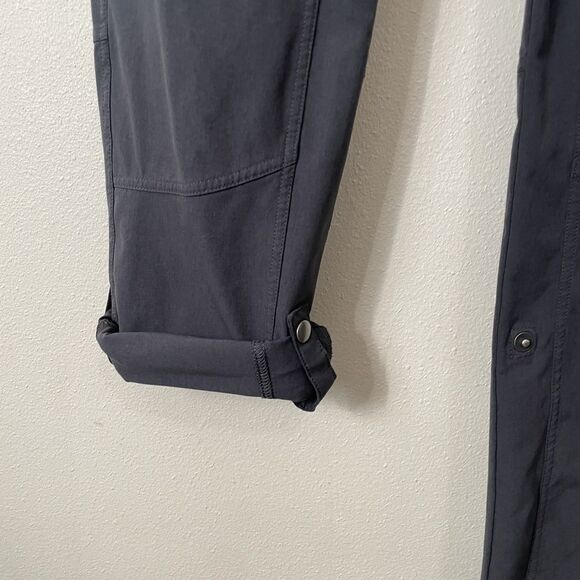 Kuhl Freeflex Roll-Up Pant Womens 4 Dark Grey Hiking Outdoors Activewear UPF - Picture 15 of 16